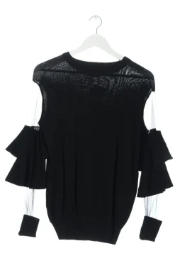 Pullover>Jovonna London Rundhalspullover Größe 36 schwarz