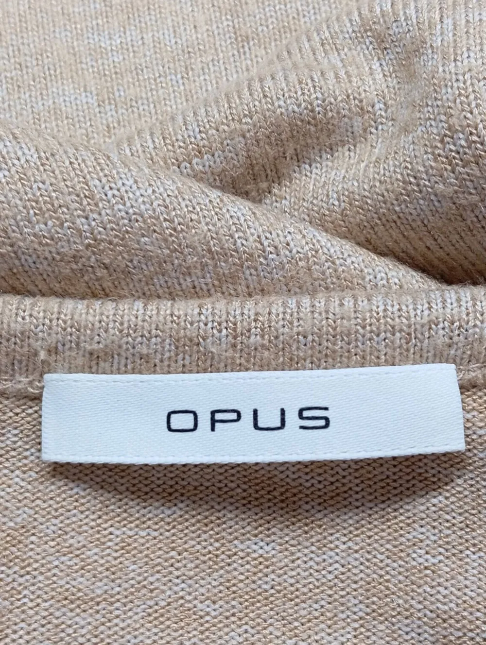 Pullover>Opus Rundhalspullover Größe 40 creme