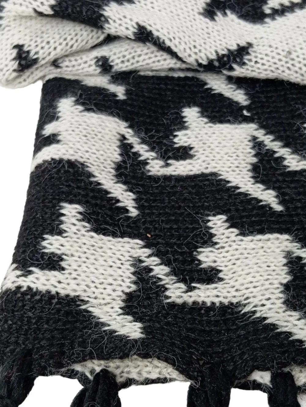 Schals>H&M Rundschal schwarzweiß