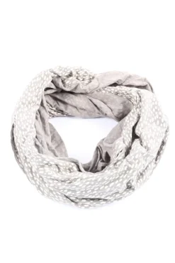 Schals>alana Rundschal nudeweiß