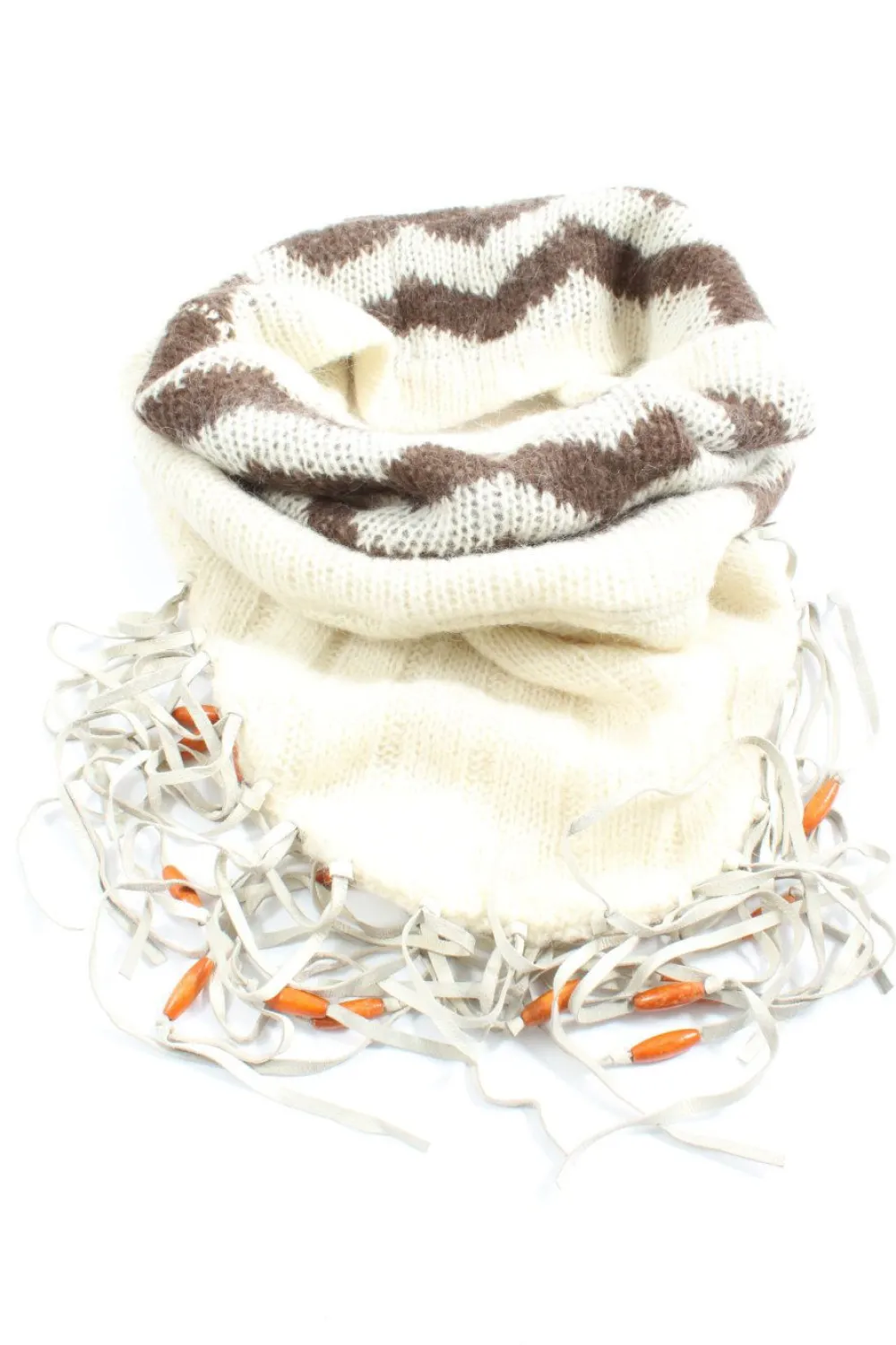 Schals>Object Rundschal weißbraun