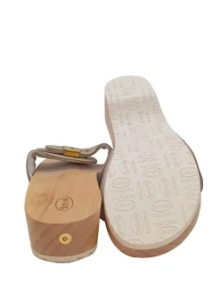 Pantoletten>Scholl Sabots Größe 41 wollweiß