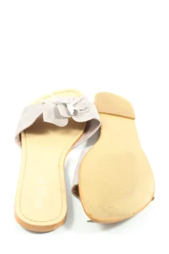 Pantoletten>Anesia Sabots Größe 40 hellgrau