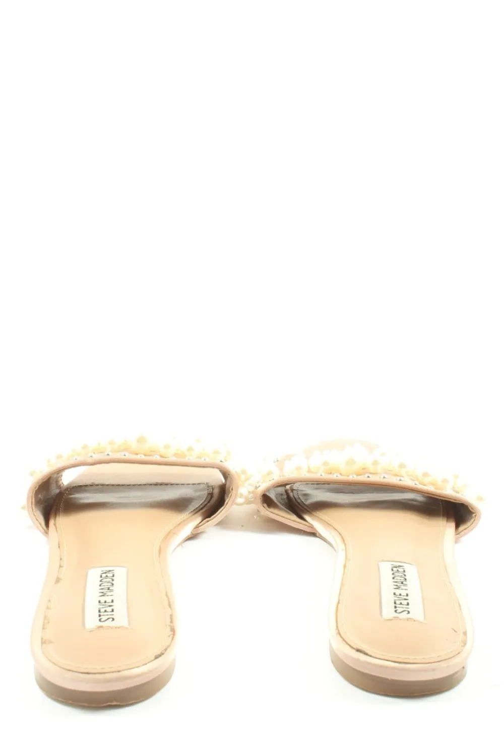 Pantoletten>Steve Madden Sabots Größe 38 altrosa