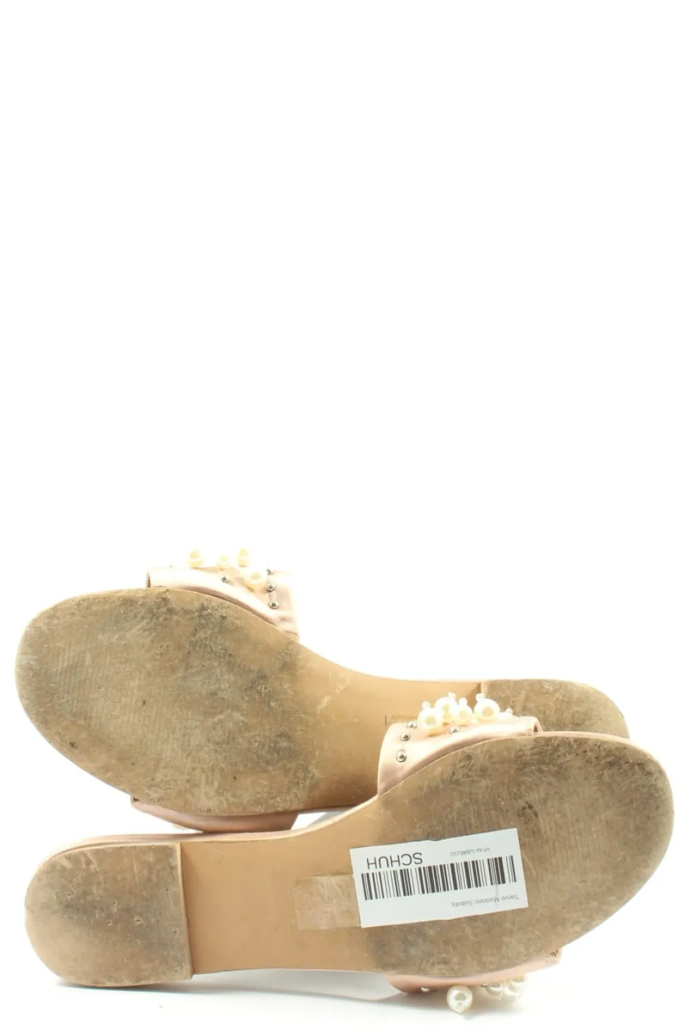 Pantoletten>Steve Madden Sabots Größe 38 altrosa