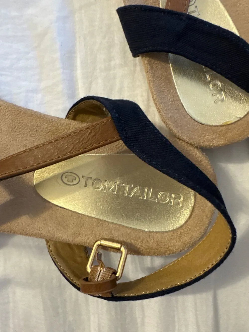 Sandalen>Tom Tailor Sandalen Größe 39 mehrfarbig