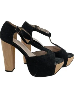 Sandaletten> Sandaletten Größe 37 schwarz