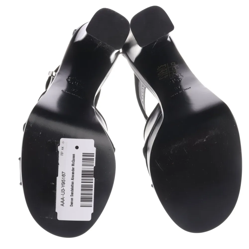 Sandaletten>Alexander McQueen Sandaletten Größe 37 schwarz