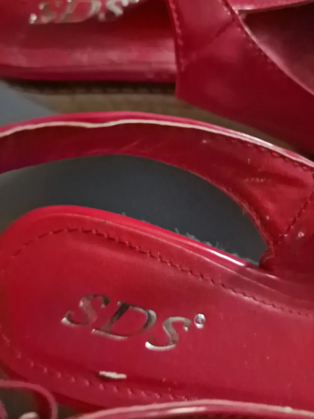 Sandaletten>SDS Sandaletten Größe 38 rot