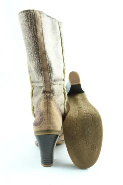 Stiefel>kim kay Schaftstiefel Größe 41 cremewollweiß