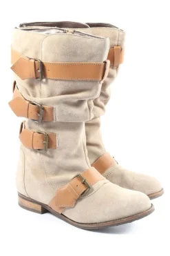 Stiefel>toes browns Schaftstiefel Größe 37 cremebraun