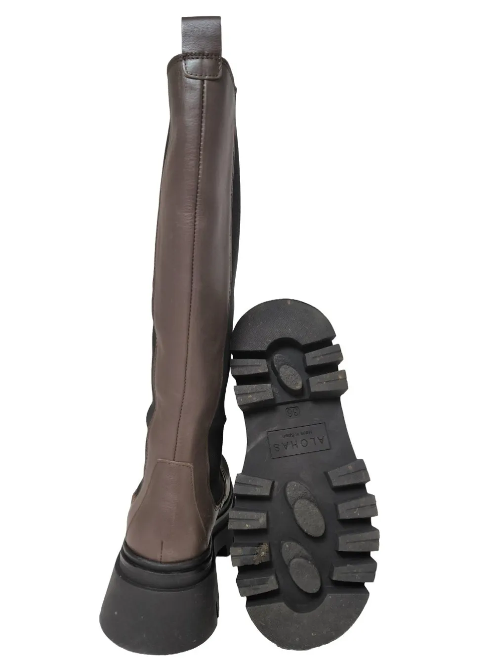 Stiefel>Alohas Schaftstiefel Größe 36 braun