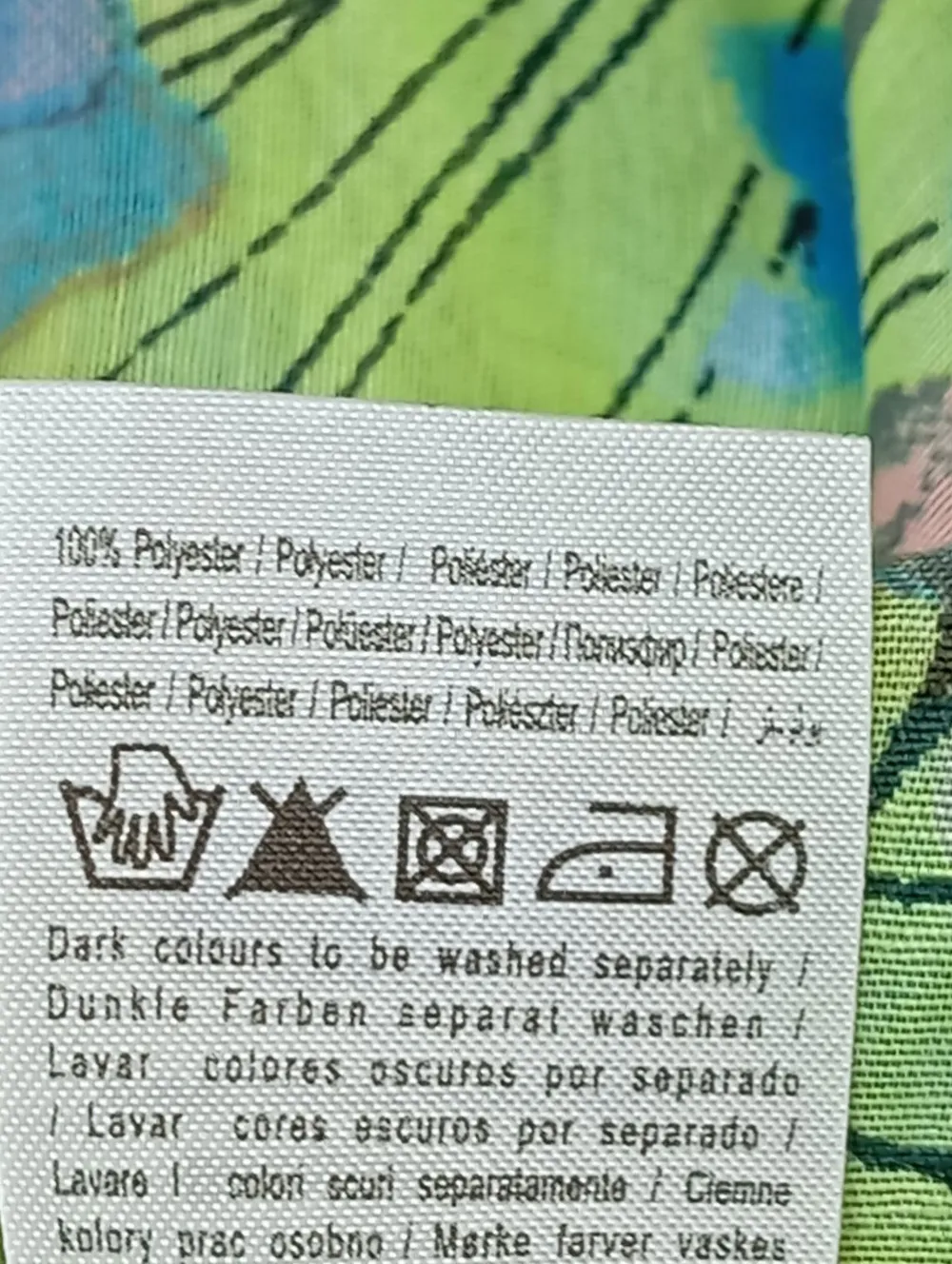 Schals>Pieces Schlauchschal grünblau