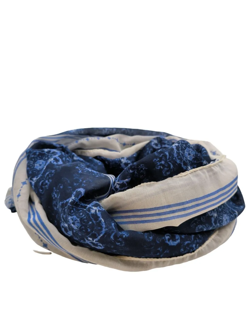 Schals>accessoires by takko fashion Schlauchschal blauwollweiß