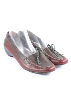 Halbschuhe>Softwaves Schlüpfschuhe Größe 40 rotbraun