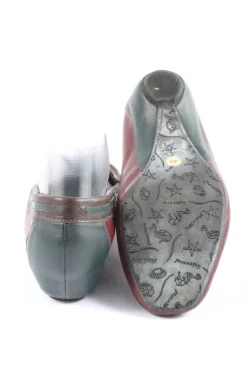 Halbschuhe>Softwaves Schlüpfschuhe Größe 40 rotbraun