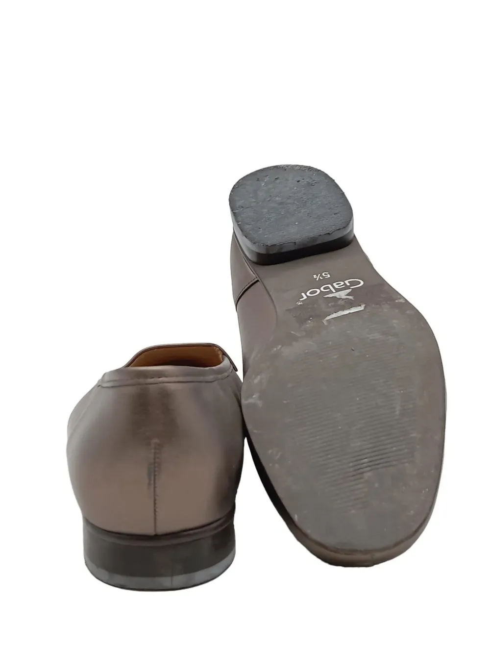 Halbschuhe>Gabor Schlüpfschuhe Größe 38 bronzefarben