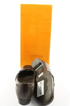 Halbschuhe>Cliffton Schlüpfschuhe Größe 39 braun