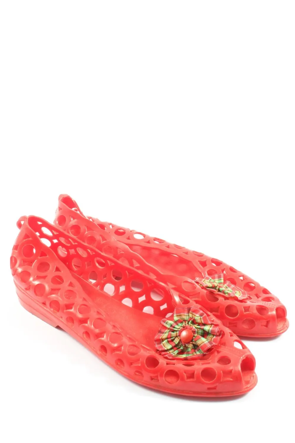 Halbschuhe> Schlüpfschuhe Größe 36 rot