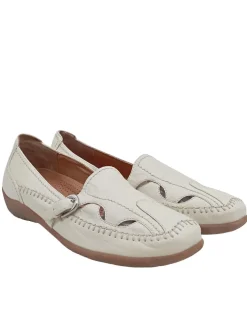 Halbschuhe>Medicus Schlüpfschuhe Größe 41 weiß