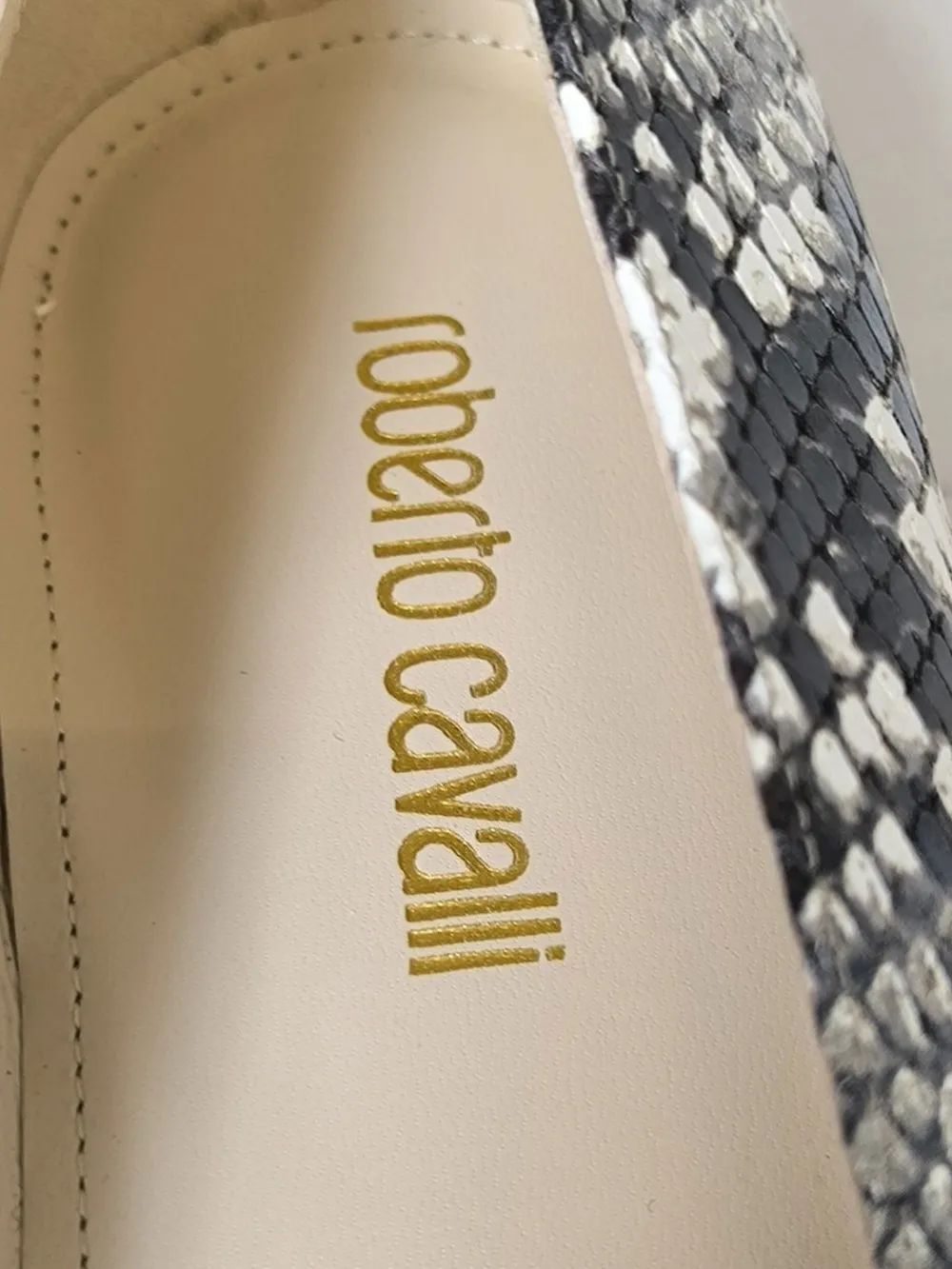 Halbschuhe>Cavalli Schlüpfschuhe Größe 38