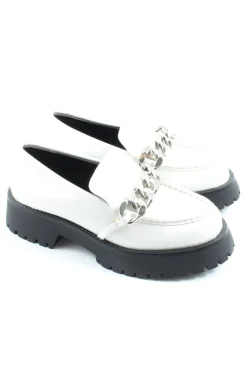 Halbschuhe>Asos Schlüpfschuhe Größe 40 weiß