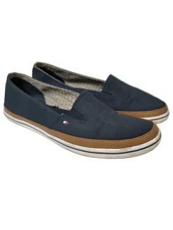 Sneaker>Tommy Hilfiger Schlüpfsneaker Größe 37 schwarzbraun