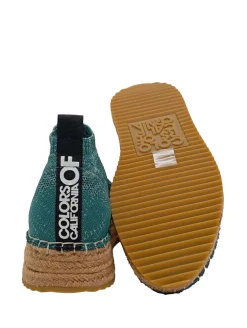 Sneaker>Colours of California Schlüpfsneaker Größe 38 türkis