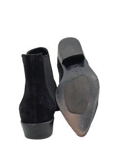 Stiefeletten>AGL Schlüpf-Stiefeletten Größe 37,5 schwarz