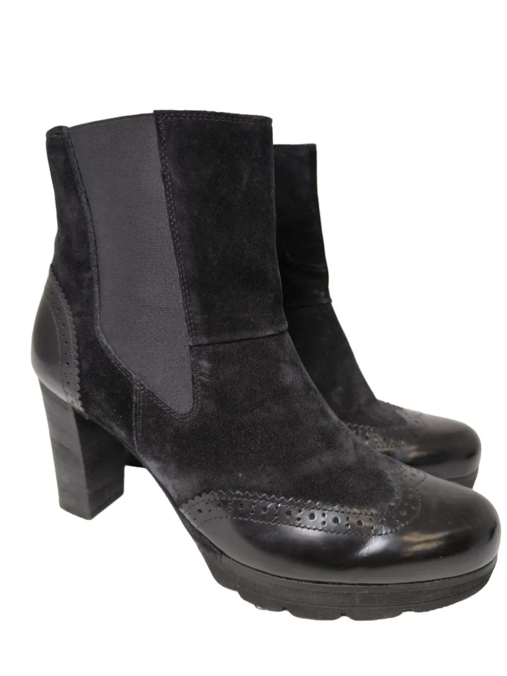 Stiefeletten>Paul Green Schlüpf-Stiefeletten Größe 39 schwarz