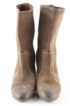 Stiefeletten>n.d.c. made by hand Schlüpf-Stiefeletten Größe 37,5 braun