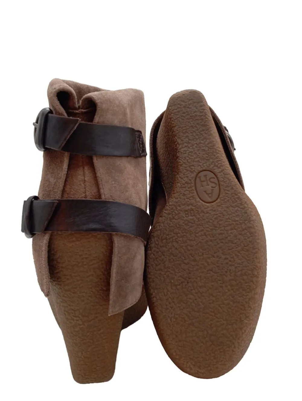 Schlüpf-Stiefeletten Größe 38-Ash Hot