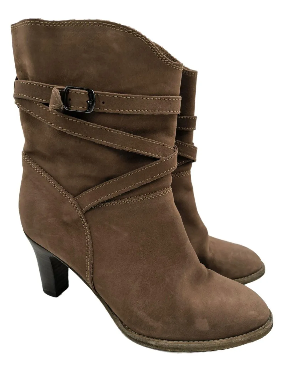 Stiefeletten>Comptoir des Cotonniers Schlüpf-Stiefeletten Größe 39 braun