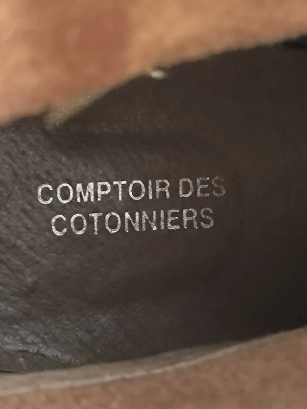 Stiefeletten>Comptoir des Cotonniers Schlüpf-Stiefeletten Größe 39 braun