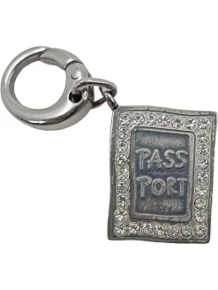 Schlüsselanhänger>Fossil Schlüsselanhänger silberfarben