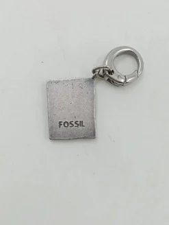 Schlüsselanhänger>Fossil Schlüsselanhänger silberfarben