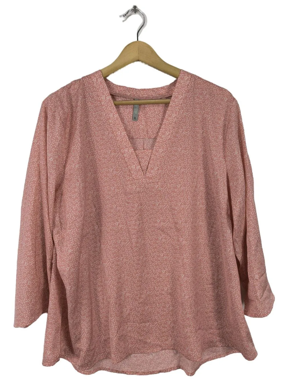 Blusen>Laura Torelli Schlupf-Bluse Größe 42 pink