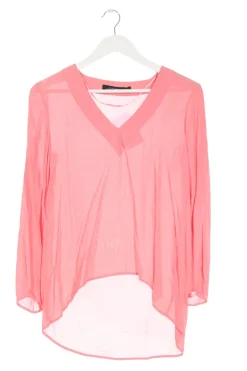 Blusen>Zara Woman Schlupf-Bluse Größe 34 pink