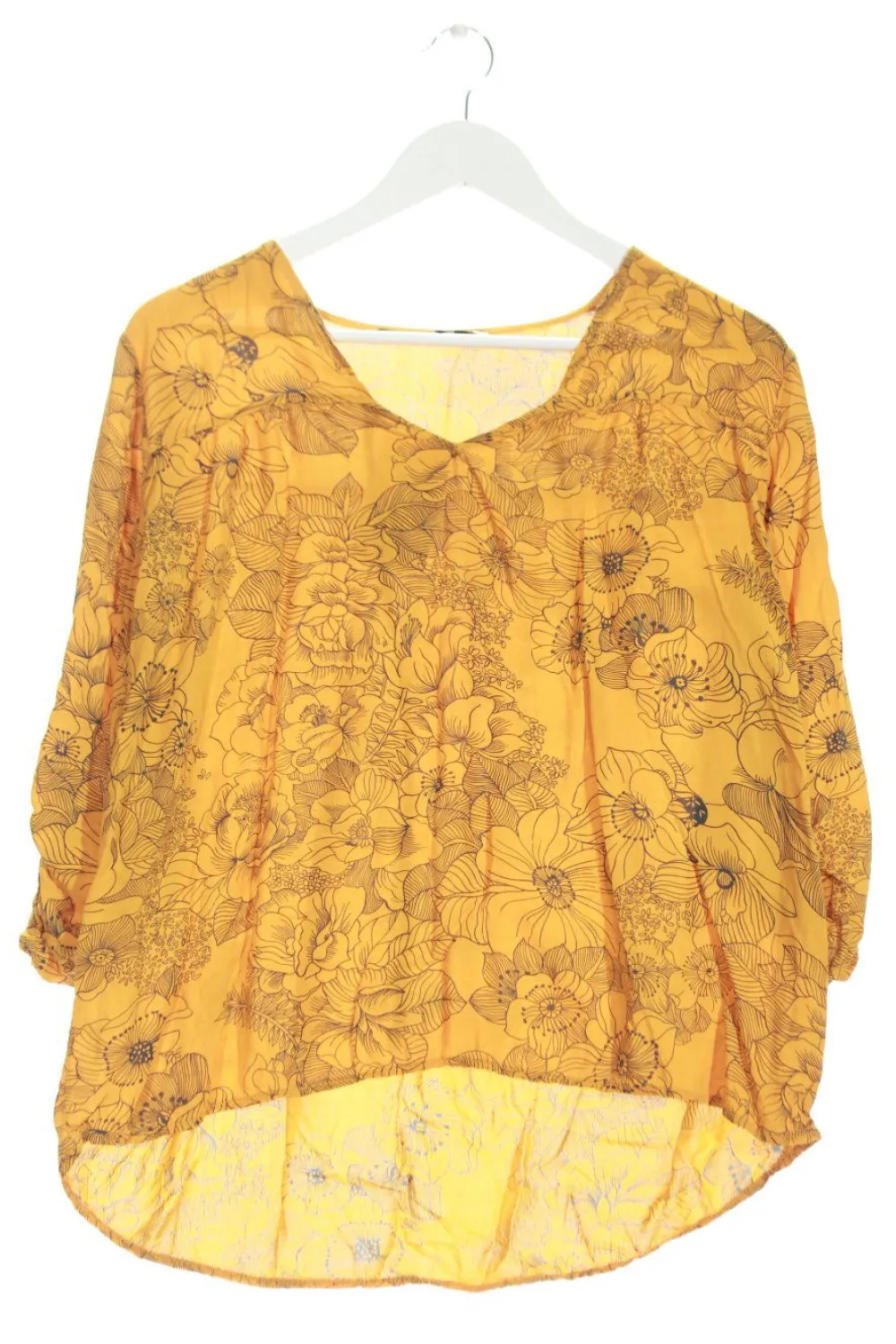 Blusen>ALE Schlupf-Bluse Größe 36 hellorangeschwarz