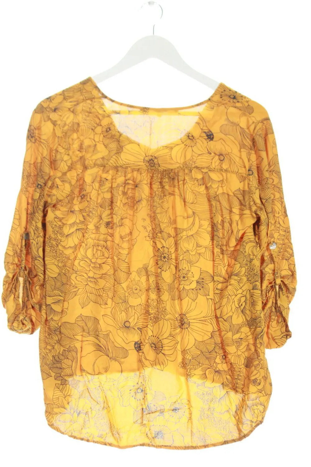 Blusen>ALE Schlupf-Bluse Größe 36 hellorangeschwarz