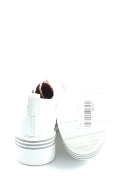 Halbschuhe>Pertini Schnürschuhe Größe 36 weiß