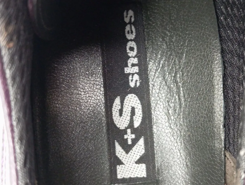 Halbschuhe>K+S Shoes Schnürschuhe Größe 38 lila