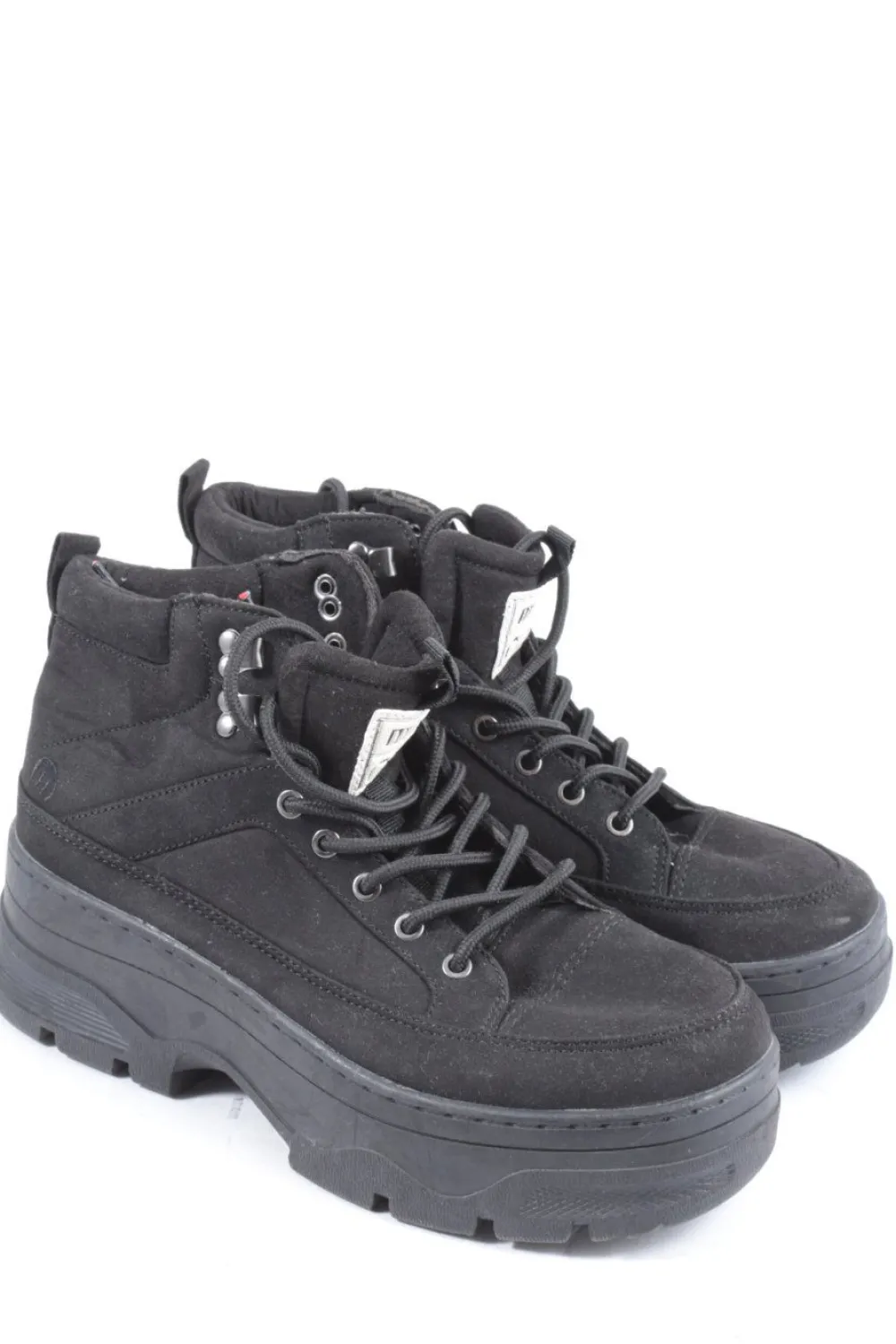 Halbschuhe>mtng. Schnürschuhe Größe 40 schwarz