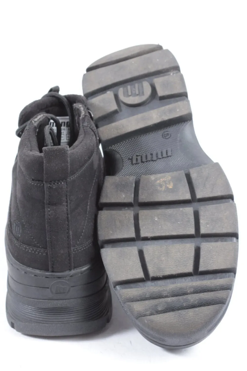 Halbschuhe>mtng. Schnürschuhe Größe 40 schwarz