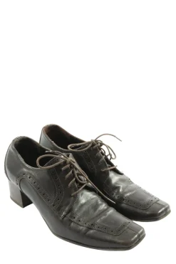 Halbschuhe>Cliffton Schnürschuhe Größe 38 braun