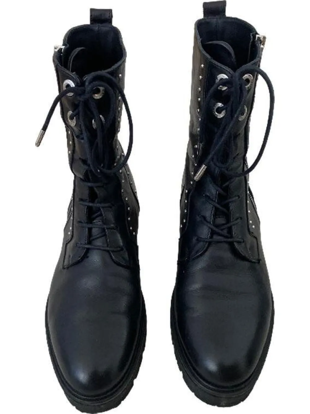 Halbschuhe>Marc Cain Schnürschuhe Größe 40 schwarz