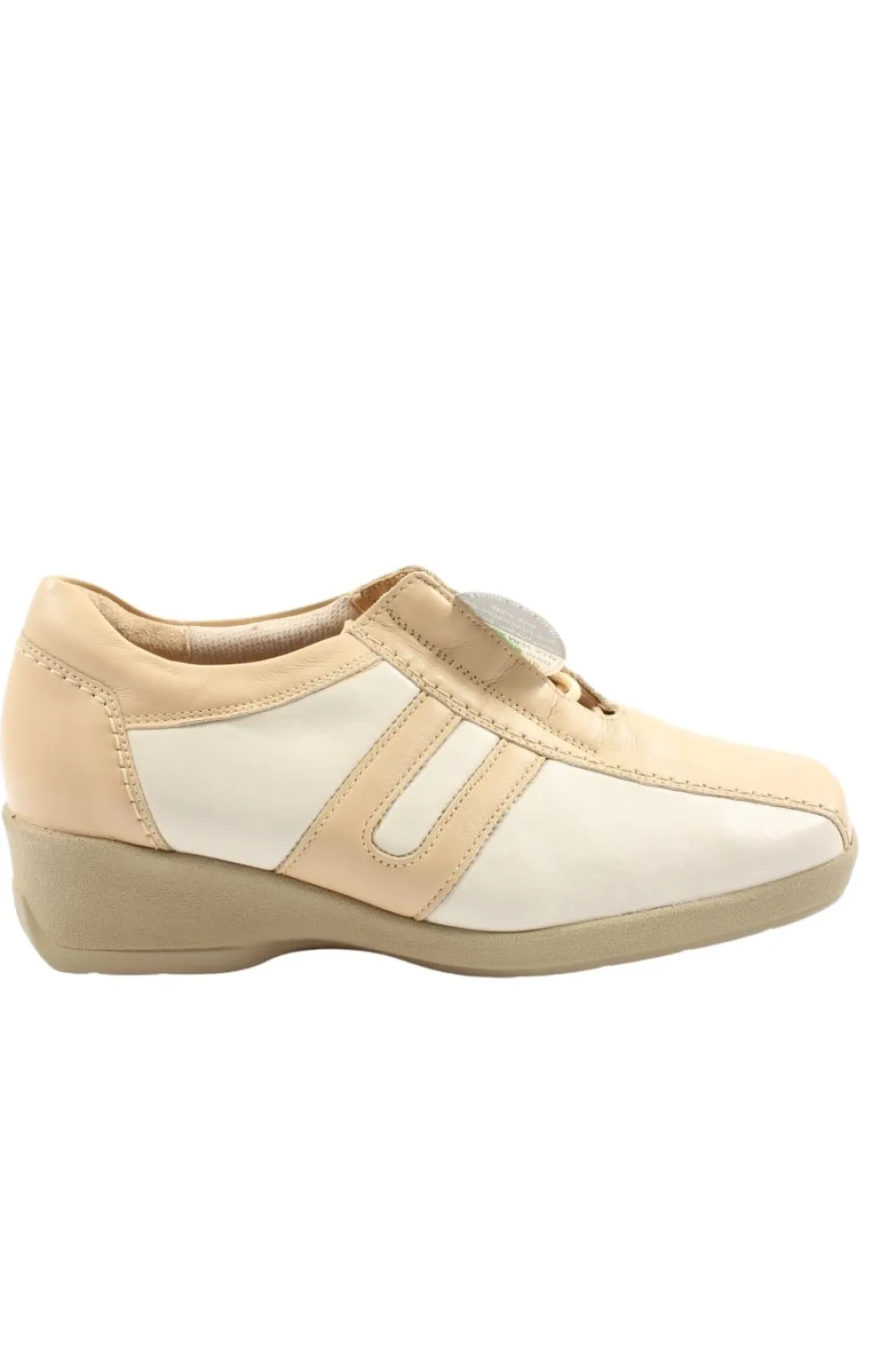 Halbschuhe>Theresia m. Schnürschuhe Größe 36 cremeweiß