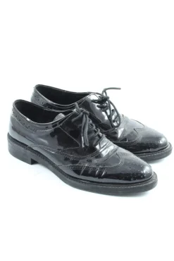 Halbschuhe>Alpe Schnürschuhe Größe 37 schwarz