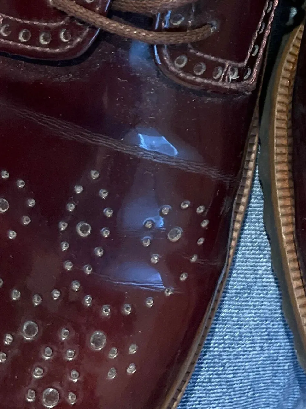 Halbschuhe>Gabor Schnürschuhe Größe 43 rot