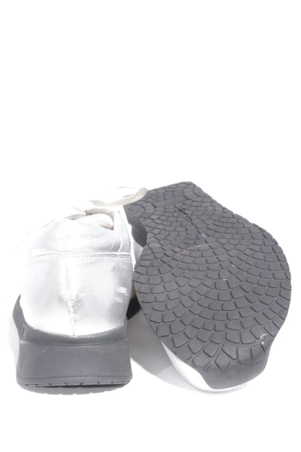 Halbschuhe>Paciotti Schnürschuhe Größe 37,5 silberfarben